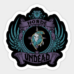 UNDEAD - CREST Sticker